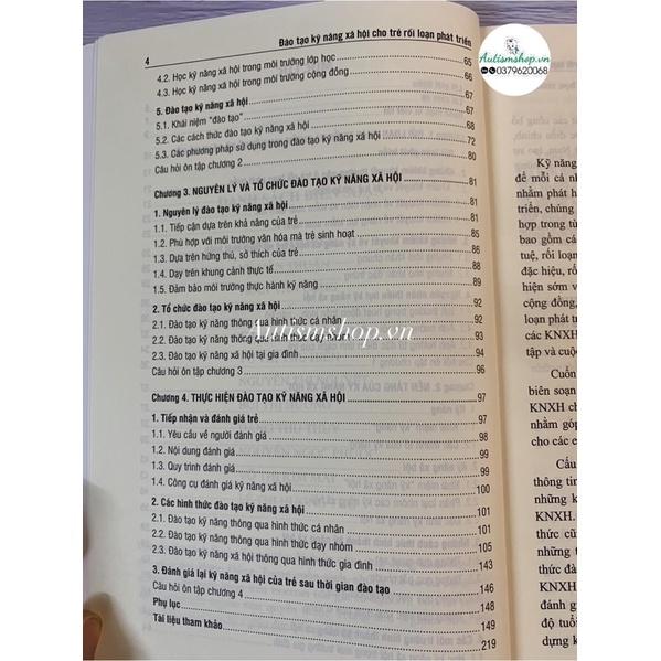 Đào tạo kỹ năng xã hội cho trẻ rối loạn phát triển