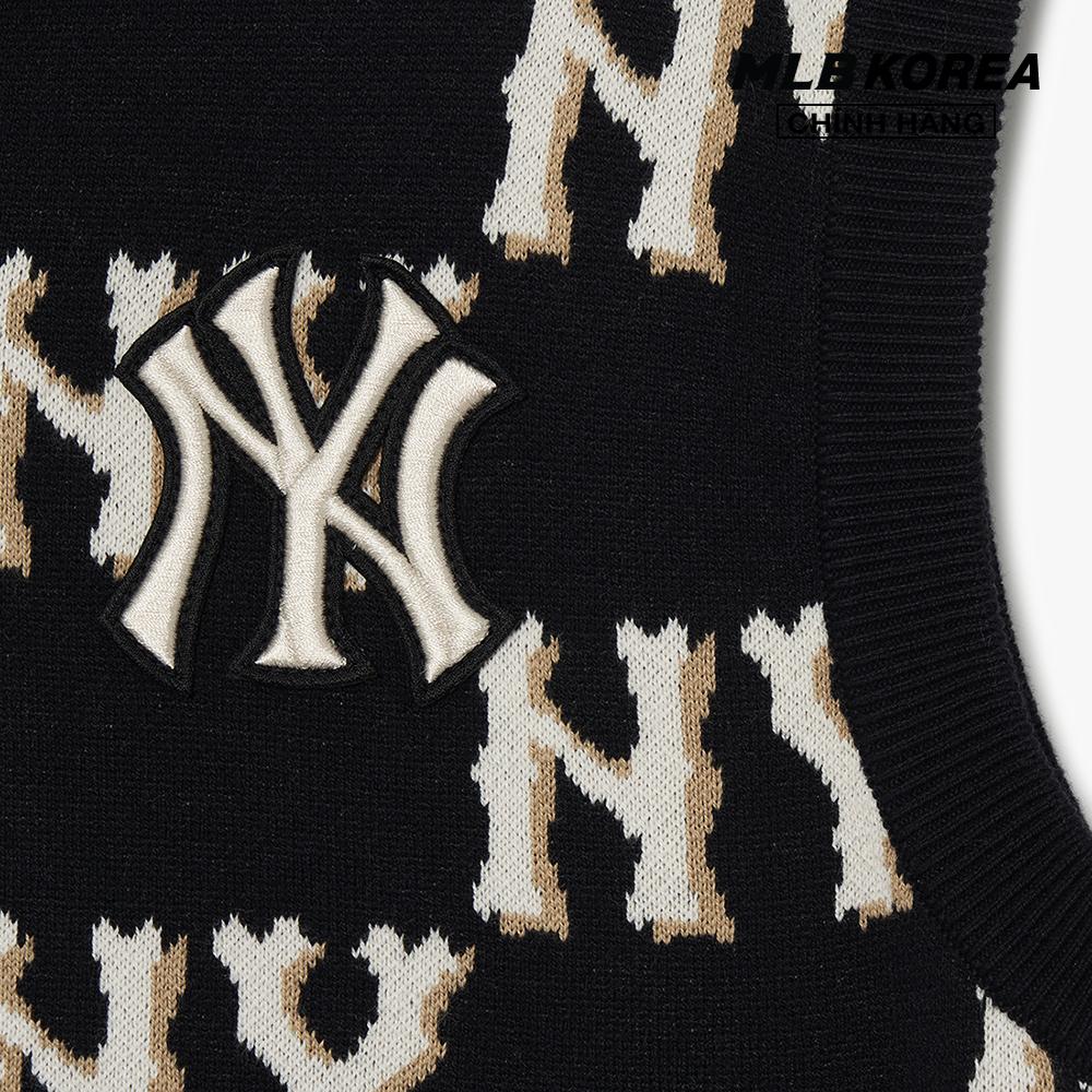 MLB - Áo khoác gilet unisex cổ V Classic Monogram 3AKPM0331
