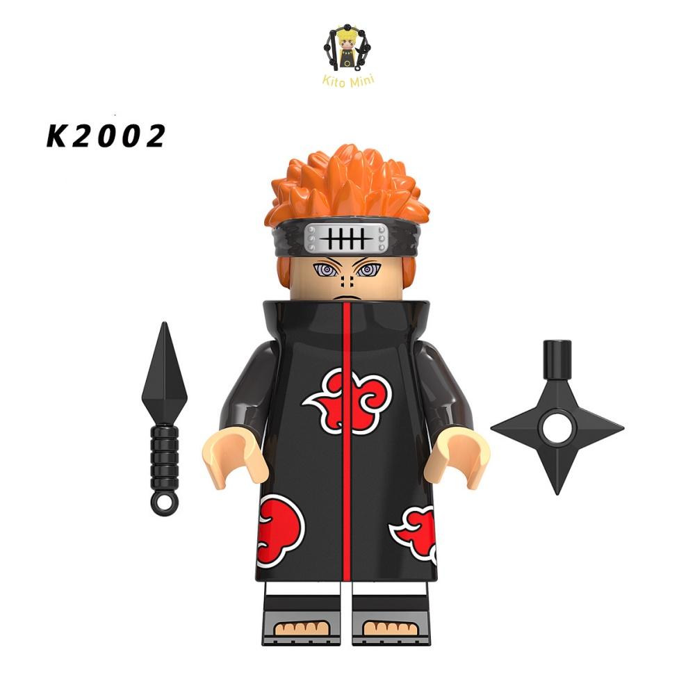 Minifigures Naruto Các Mẫu Nhân Vật Phản Diện Akatsuki KDL801