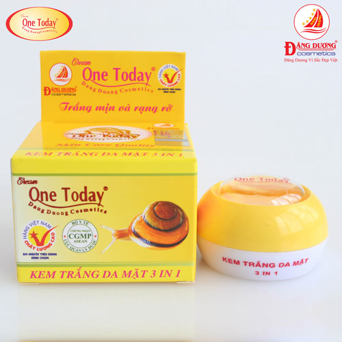 ONE TODAY - KEM TRẮNG DA MẶT 3IN1 - 5g