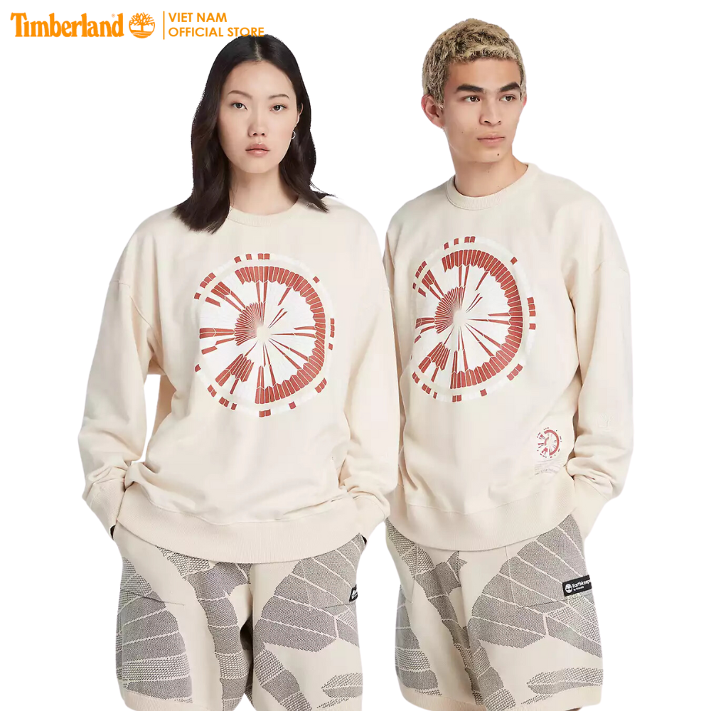 Timberland Áo Dài Tay All Gender - Earthkeepers by Raeburn Graphic Crew Sweatshirt TB0A6BMPD0