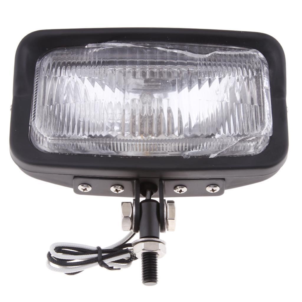 55W     Chrome     Motorcycle     6  .  5  "   Vintage     Retro     Rectangle