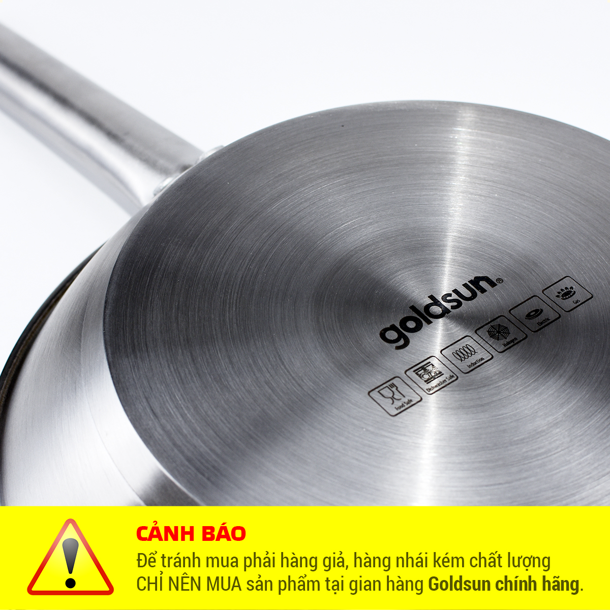 Chảo chống dính inox GPP03-FF28- Hàng chính hãng