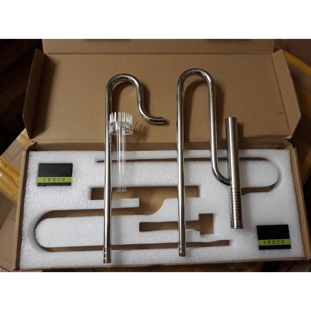 IN OUT INOX MUFAN P12 VÀ P16 CÓ KÈM LỌC VÁNG- ĐẦU OUT KHÔNG XOAY- IN OUT CHUYÊN DỤNG CHO BỂ CÁ BỂ THỦY SINH GIÁ SIÊU TỐT