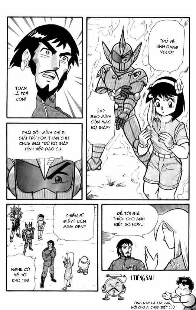 hiệp sĩ giấy - origami fighter chapter 14 4