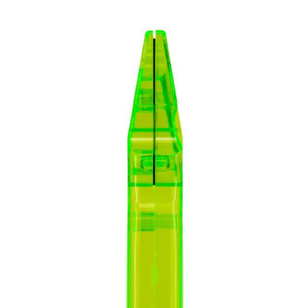Heavy Duty Outdoor Archery Scraper Bow Stripper Feather Fletching Green
