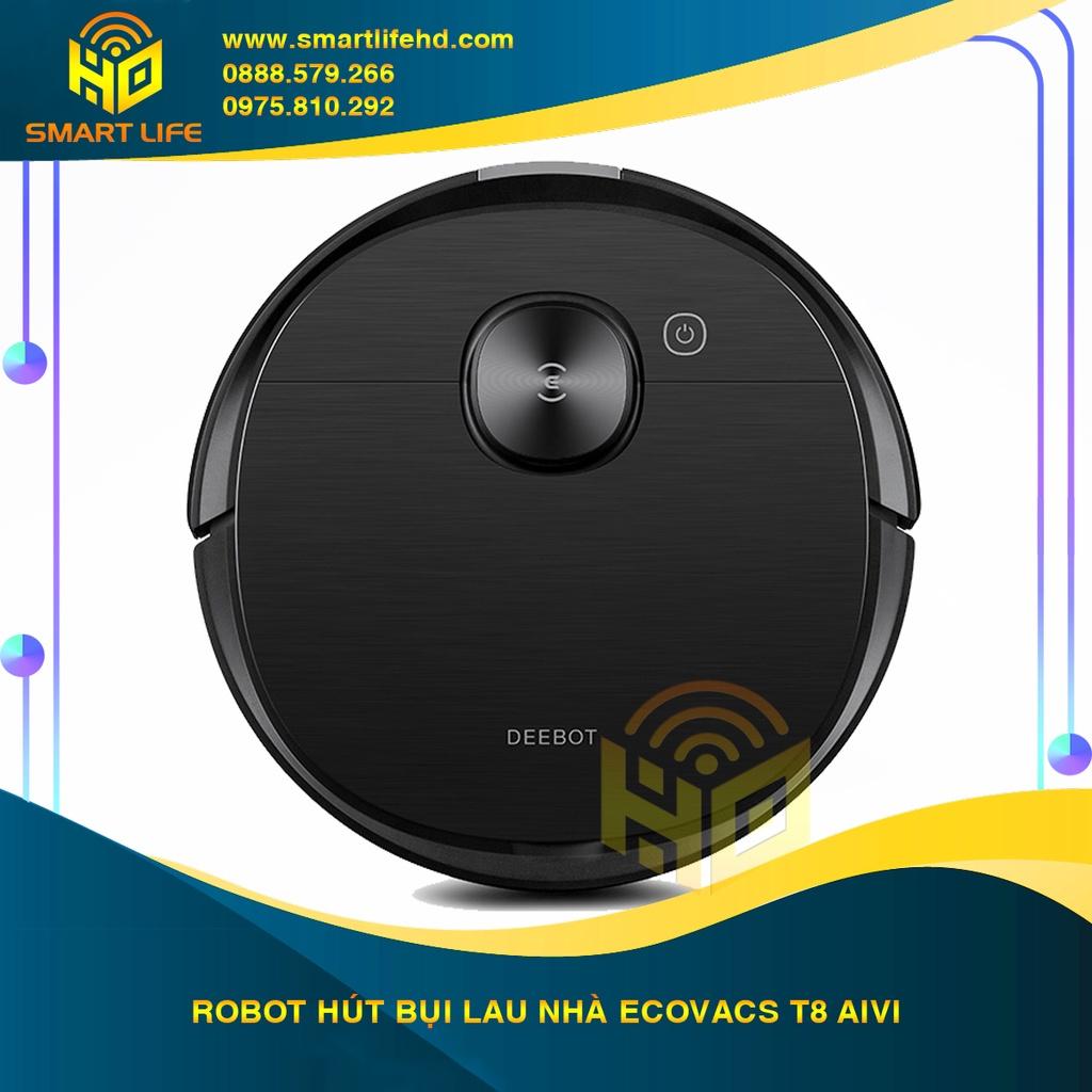 Robot hút bụi lau nhà Ecovacs Deeboot T8 AIVI - Tiếng Việt - Hàng chính hãng