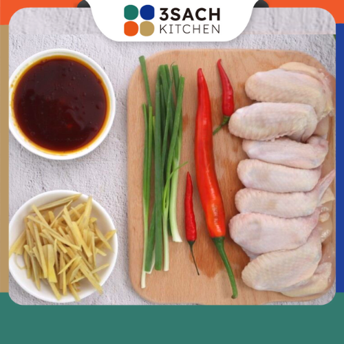 Cánh Gà Kho Gừng 3S