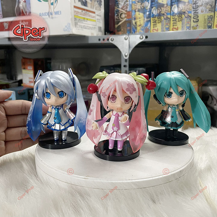 Mô hình nhân vật Miku Chibi - Figure Miku - mô hình miku chibi