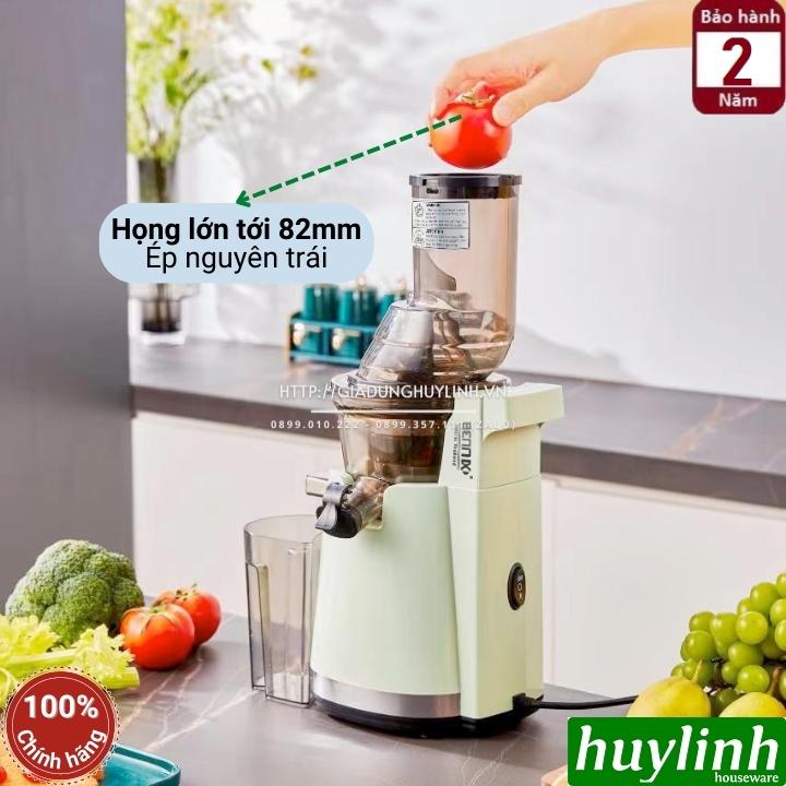 Máy ép trái cây chậm Bennix BN-082SJ - 300W - Họng lớn 82mm ép nguyên trái - Hàng chính hãng