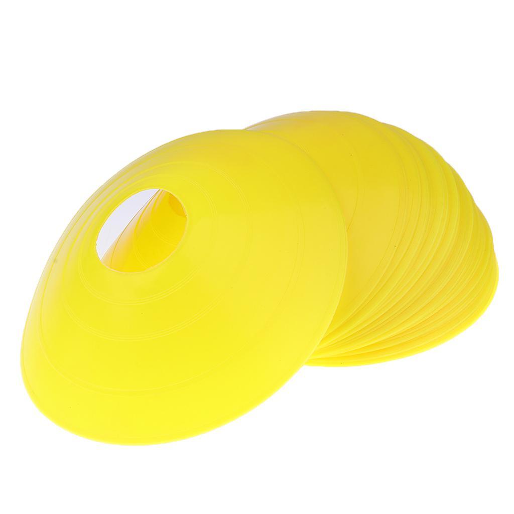 25 Pieces Soccer Coaching Mini Disc Cones  Marker Agility Training