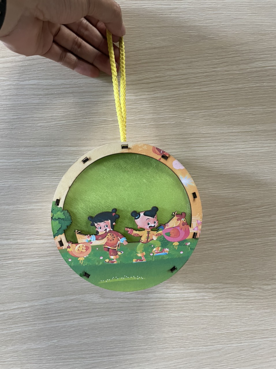 Lồng Đèn Trung Thu Gỗ Cho Trẻ Em