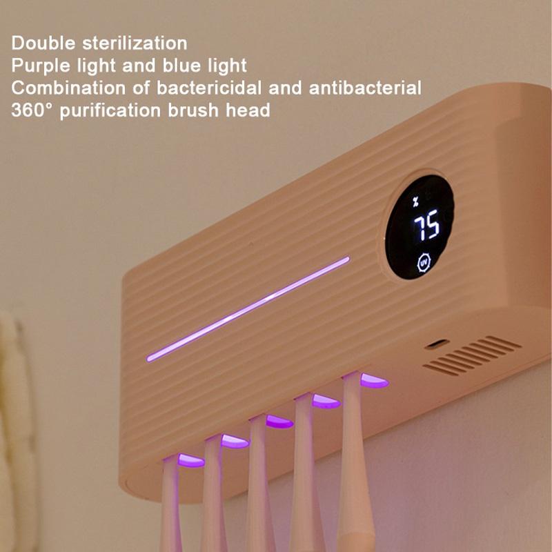 Giá để bàn chải Xiaomi Youpin Sothing kệ bàn chải đánh răng Dụng Cụ Lấy Kem Đánh Răng Khử Trùng Bằng Tia Uv hộp đánh răng kệ treo tường