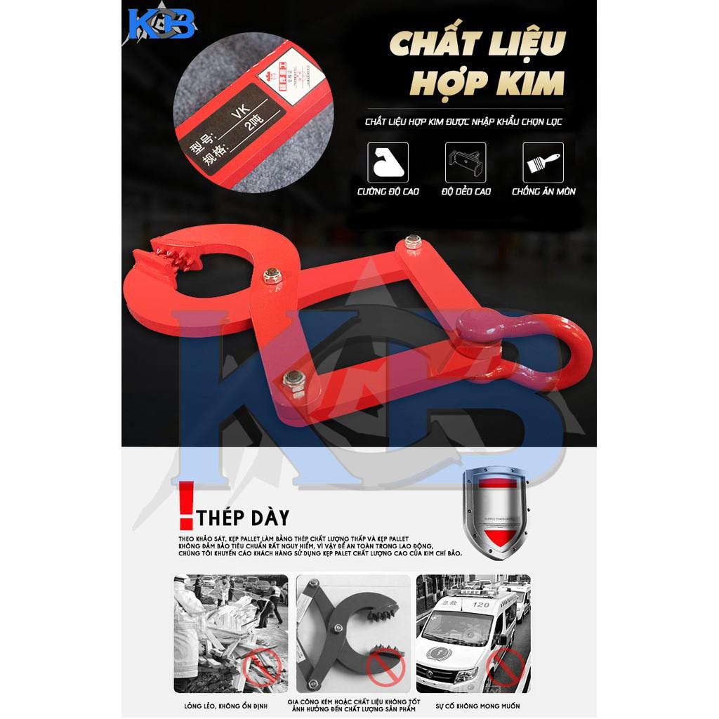 Kẹp pallet loại 1 tấn- Kẹp kéo pallet