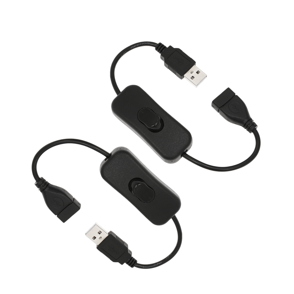 Cáp Mở Rộng USB 2 Chiếc Với Công Tắc Cho Đèn Bàn Đèn LED Dải Đèn LED Quạt USB