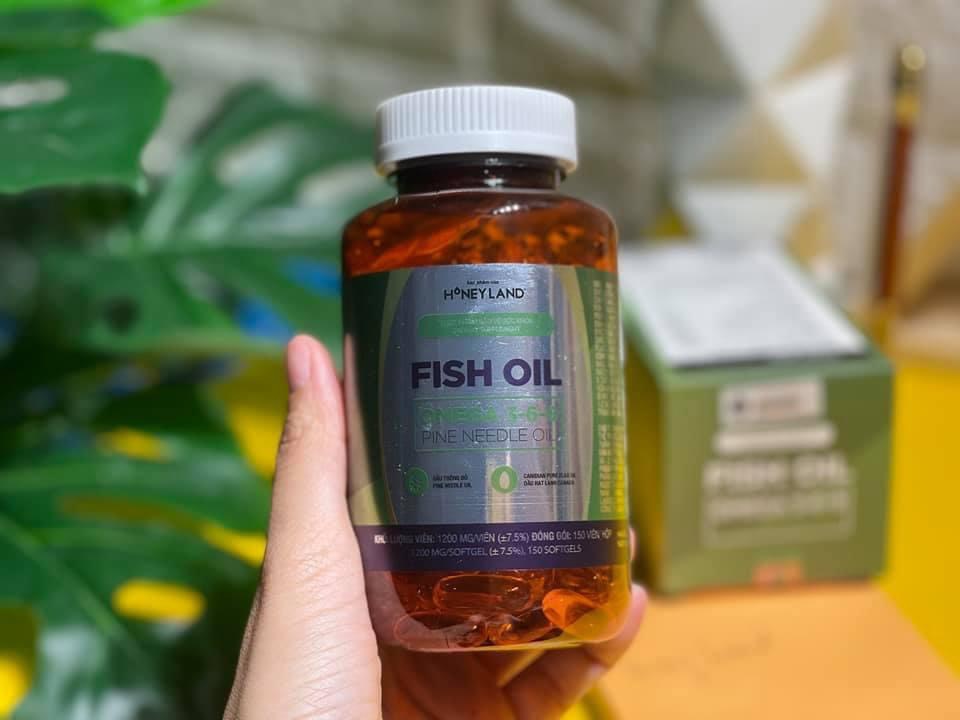Omega 369 HONEYLAND 150 Viên Hỗ Trợ Hệ Tim Mạch , Trí Não , Tăng Cường Thị Lực , Sáng Mắt