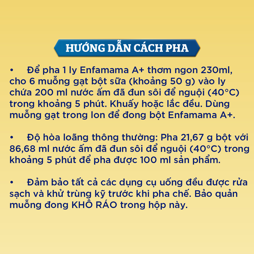 Sữa Bầu Enfamama A+ (400g) - Hương Vani