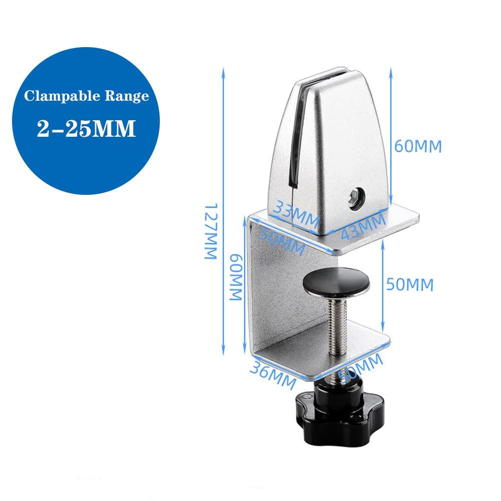 Bộ chia kìm của Cục, clip phân vùng màn hình 2PCS, clip phân chia máy tính để bàn, kìm tách văn phòng cho các trung tâm kiểm tra, văn phòng, thư viện, lớp học