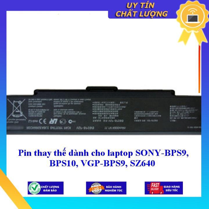 Pin dùng cho laptop SONY-BPS9 BPS10 VGP-BPS9 SZ640 - Hàng Nhập Khẩu  MIBAT965