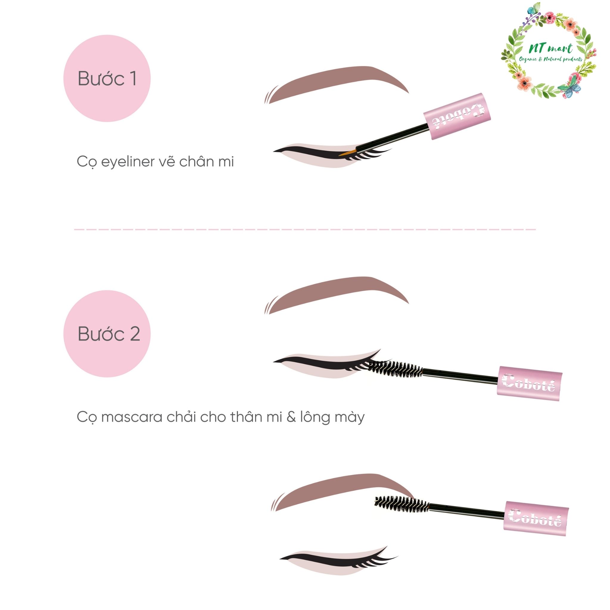 COBOTÉ - SERUM DƯỠNG DÀI MI & MÀY - Coco Miracle Eyelash and Brow Enhancer