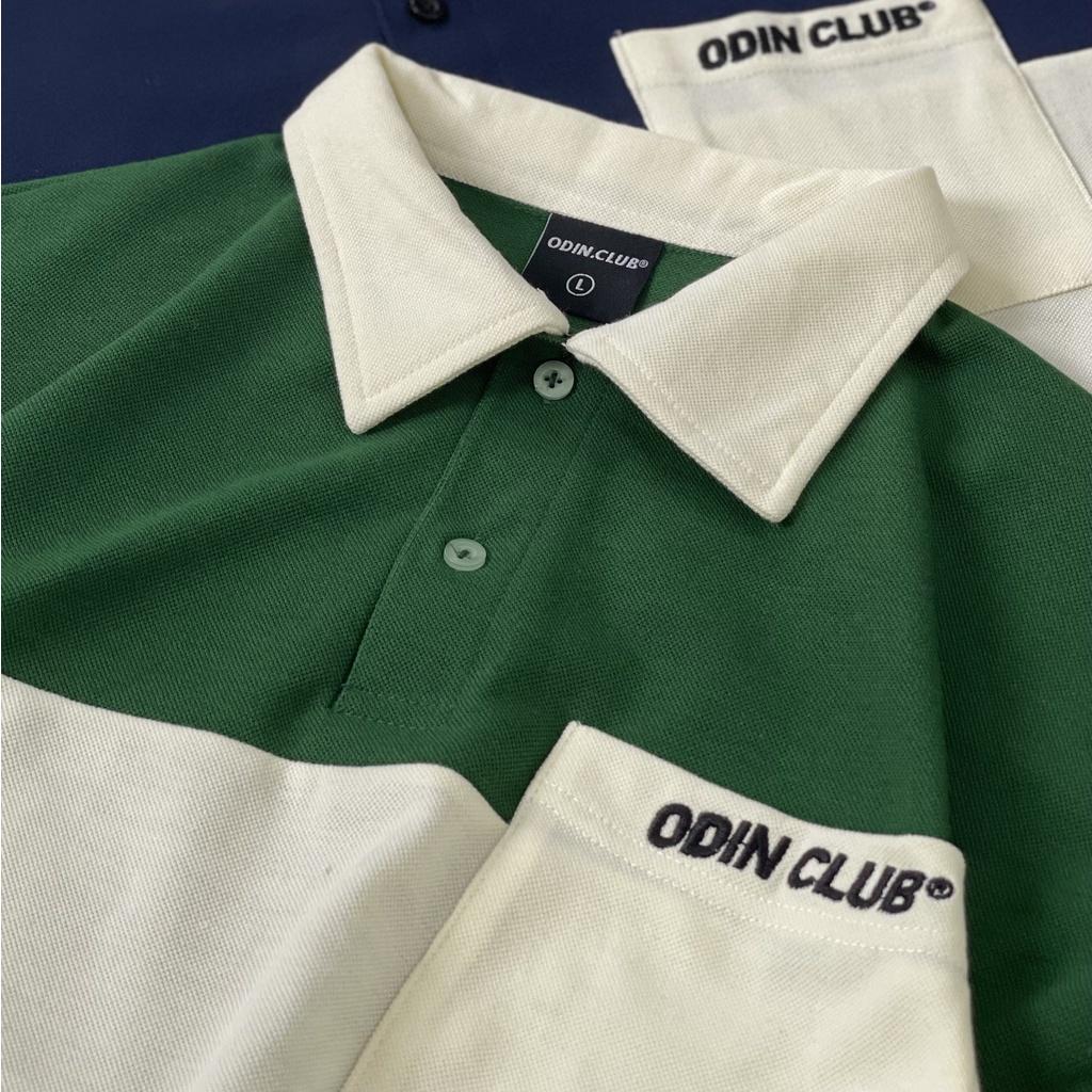 Áo Polo dài tay ODIN CLUB Mixed, Áo Polo dài tay form rộng unisex, Local Brand ODIN CLUB