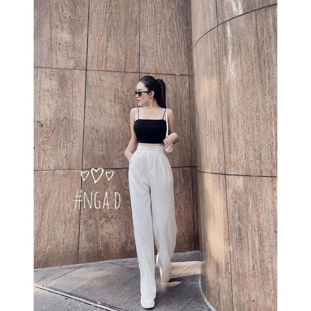 QUẦN ỐNG SUÔNG CÔNG SỞ️HÀNG LOẠI ĐẸP ️ CHẤT VẢI RUBY CAO CẤP, CẠP CHUN SAU TÔN DÁNG TẠO SỰ THOẢI MÁI CHO CHỊ EM