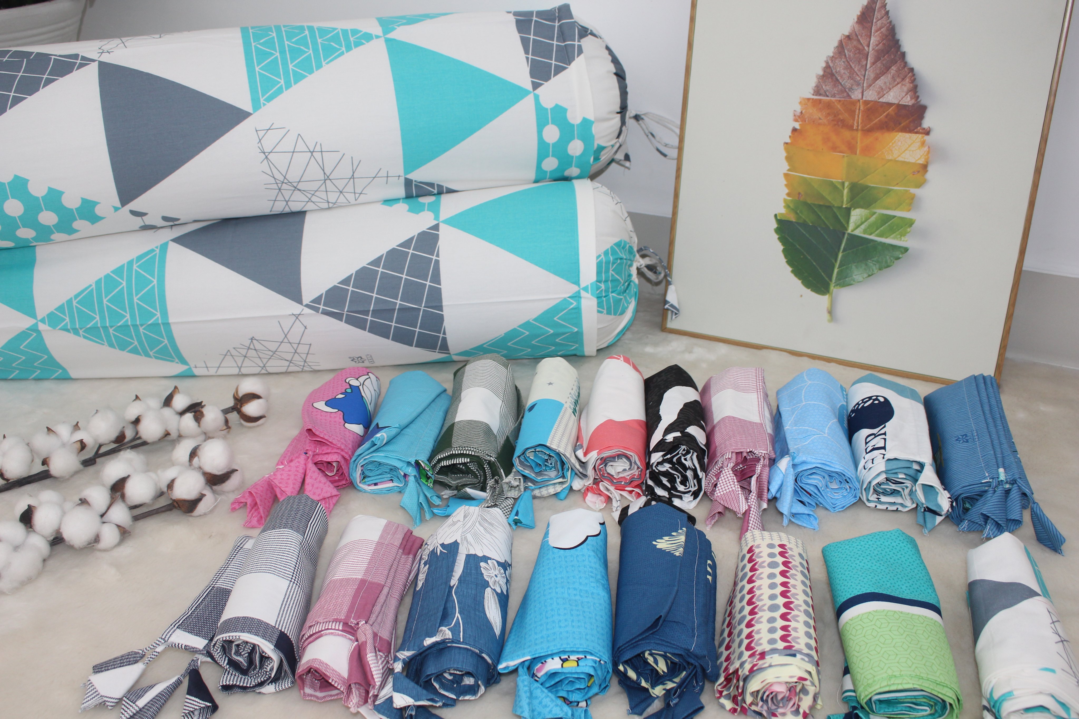 Giá gốc 98k -Áo Gối Ôm KHA LY - nhiều mẫu, đóng hàng ngẫu nhiên - size 35x100cm - vải cotton thiên nhiên