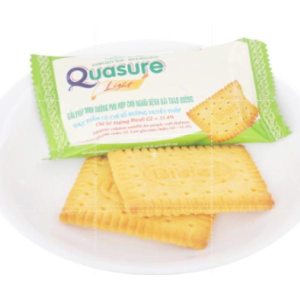 Combo 2 món bánh quasure dành cho người ăn kiêng và tiểu đường - Bibica  quasure cốm 126g/  quasure quy 140g