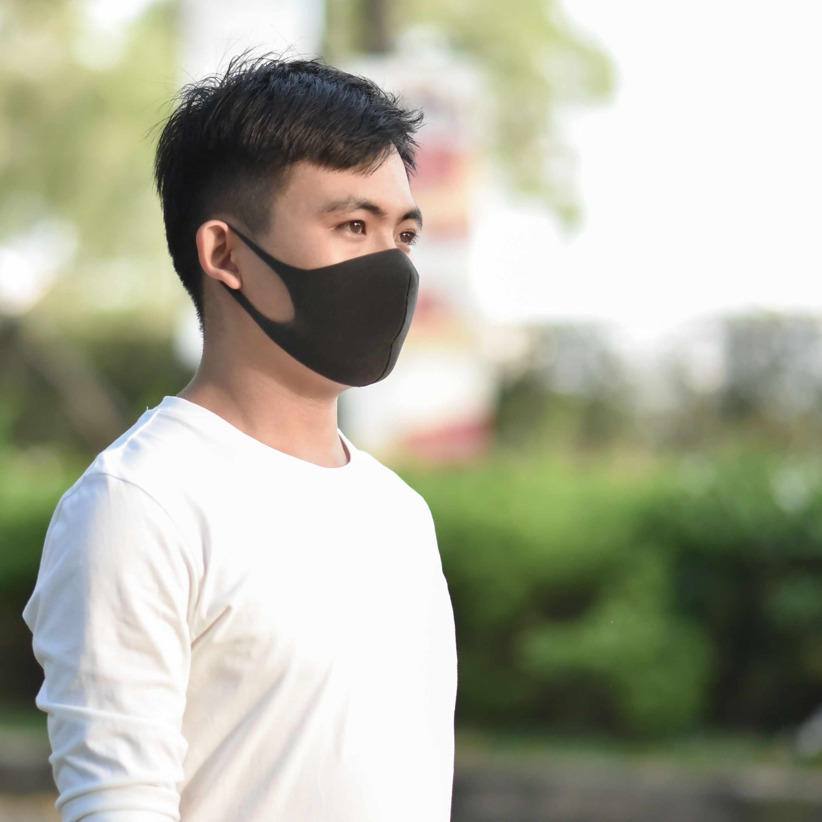 Hộp 5 Chiếc Khẩu Trang A-Mask 3D Hàn Quốc - Kháng Khuẩn - Lọc Bụi Mịn - Tái Sử Dụng