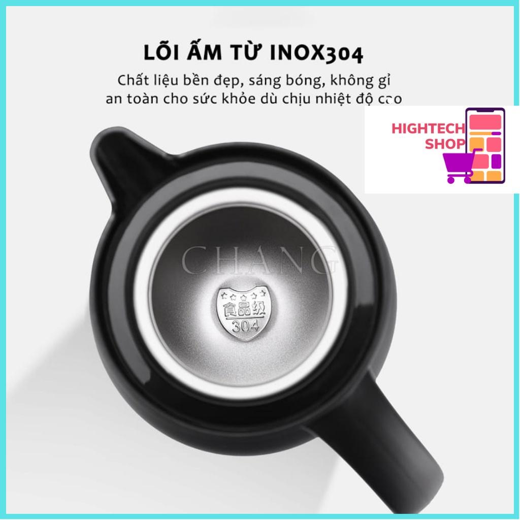 Ấm pha trà giữ nhiệt có lưới lọc trà dung tích 1 lít 2 lớp INOX