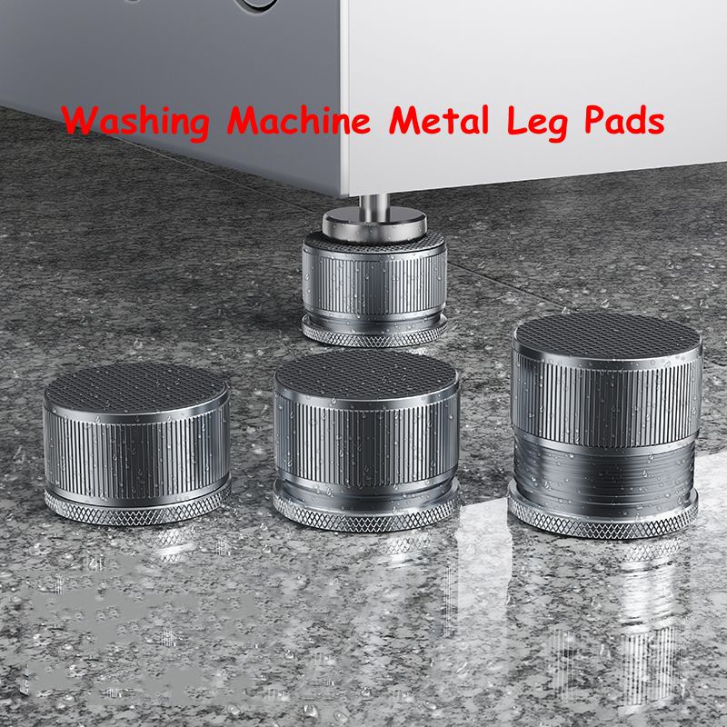 Chống rung máy giặt tủ lạnh làm giảm tiếng ồn / Vật liệu kim loại, chiều cao có thể điều chỉnh, thảm bàn chống trượt, thảm sofa