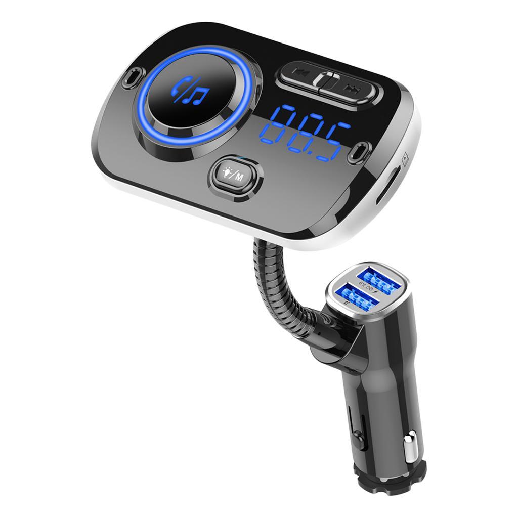 Bluetooth Wireless Car Kit FM Transmitter Radio MP3 Music Player with USB Connection
