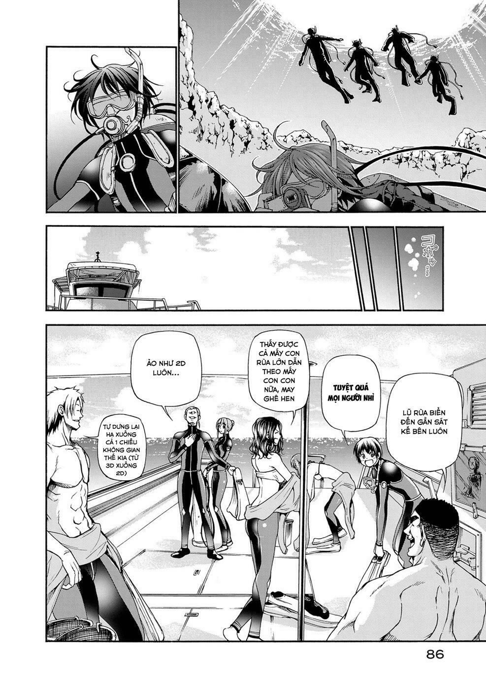 cô gái thích lặn - grand blue chapter 20 17