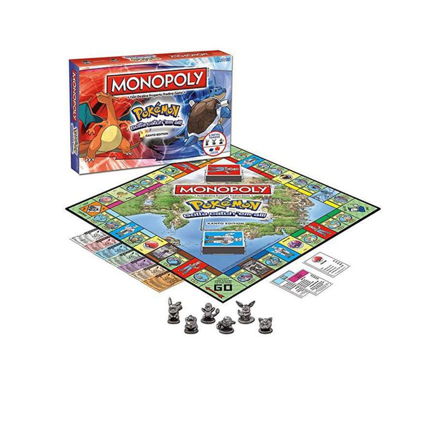 Cờ Tỷ Phú Monopoly Pokemon Kanto Edition