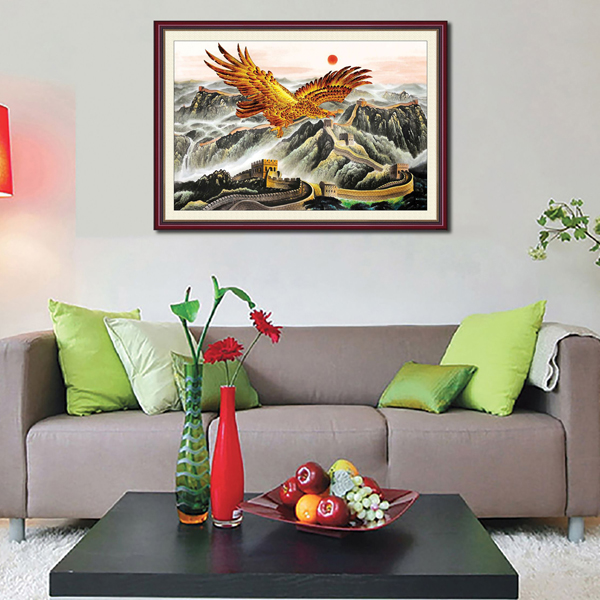 Tranh Dán Tường Phòng Khách Q12K-ZTH