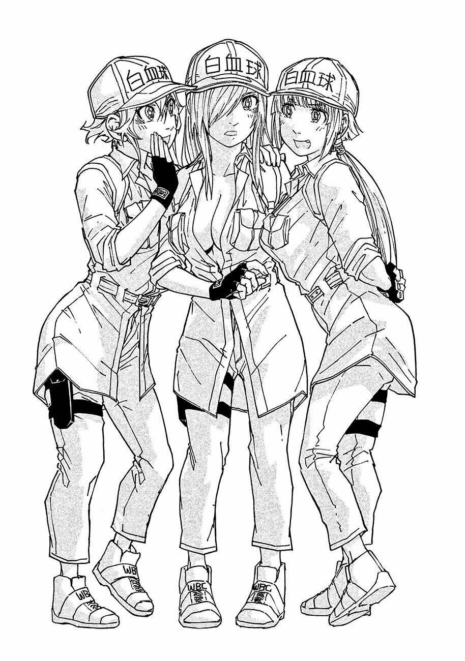 biệt đội tế bào black - hataraku saibou black chapter 10 38