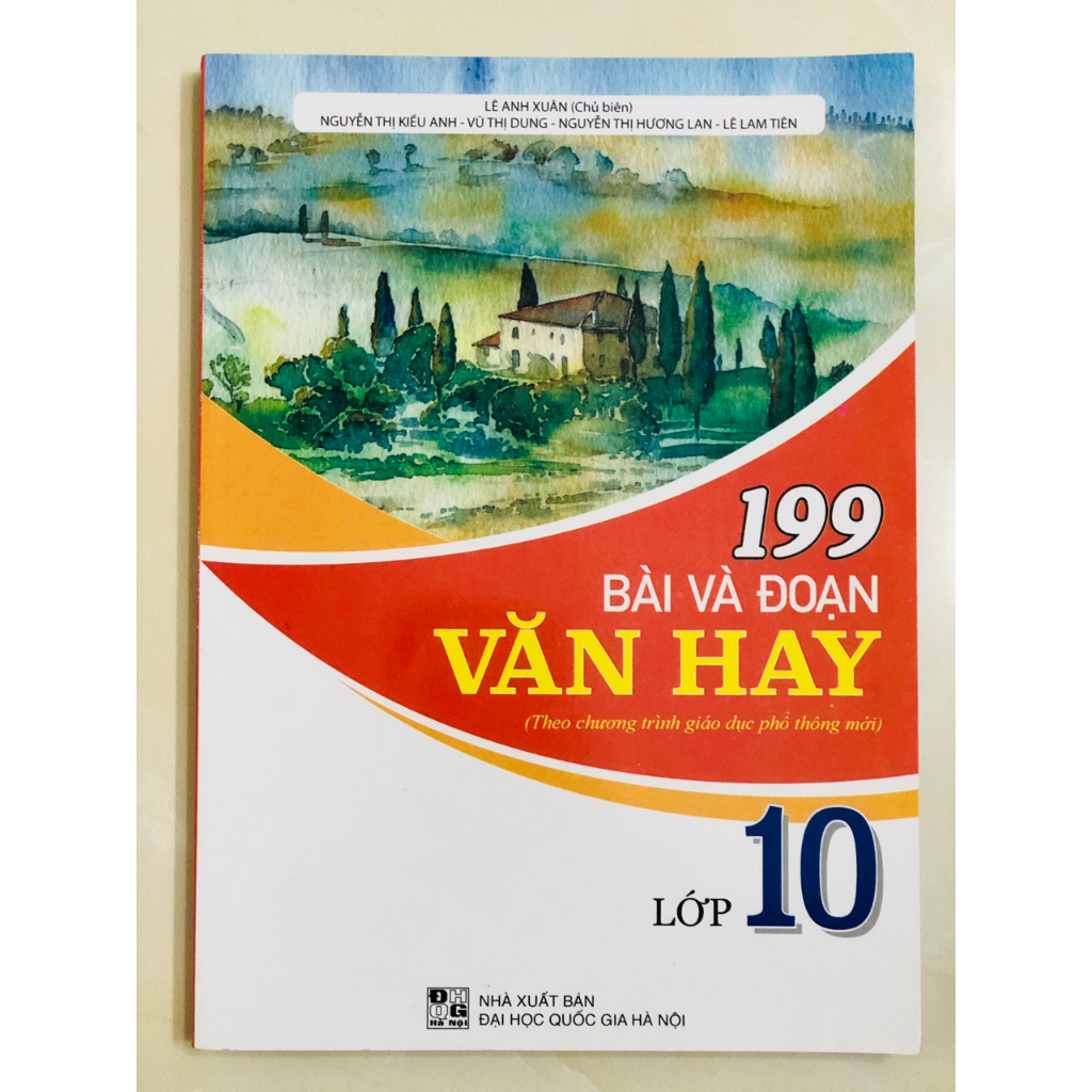 Sách - 199 Bài và đoạn văn hay lớp 10