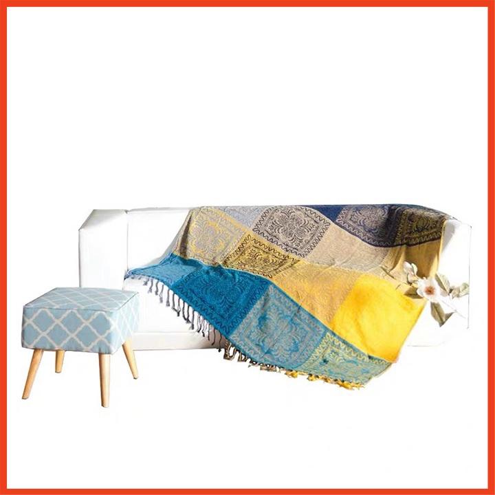 Khăn phủ sofa vintage siêu mềm mịn đa năng 1m5x1m9
