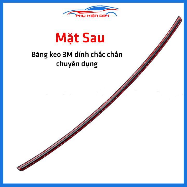 Ốp chống trầy cốp ngoài nhựa đen Seltos 2020-2021-2022 hàng loại 1 dán cốp sau chống xước trang trí xe