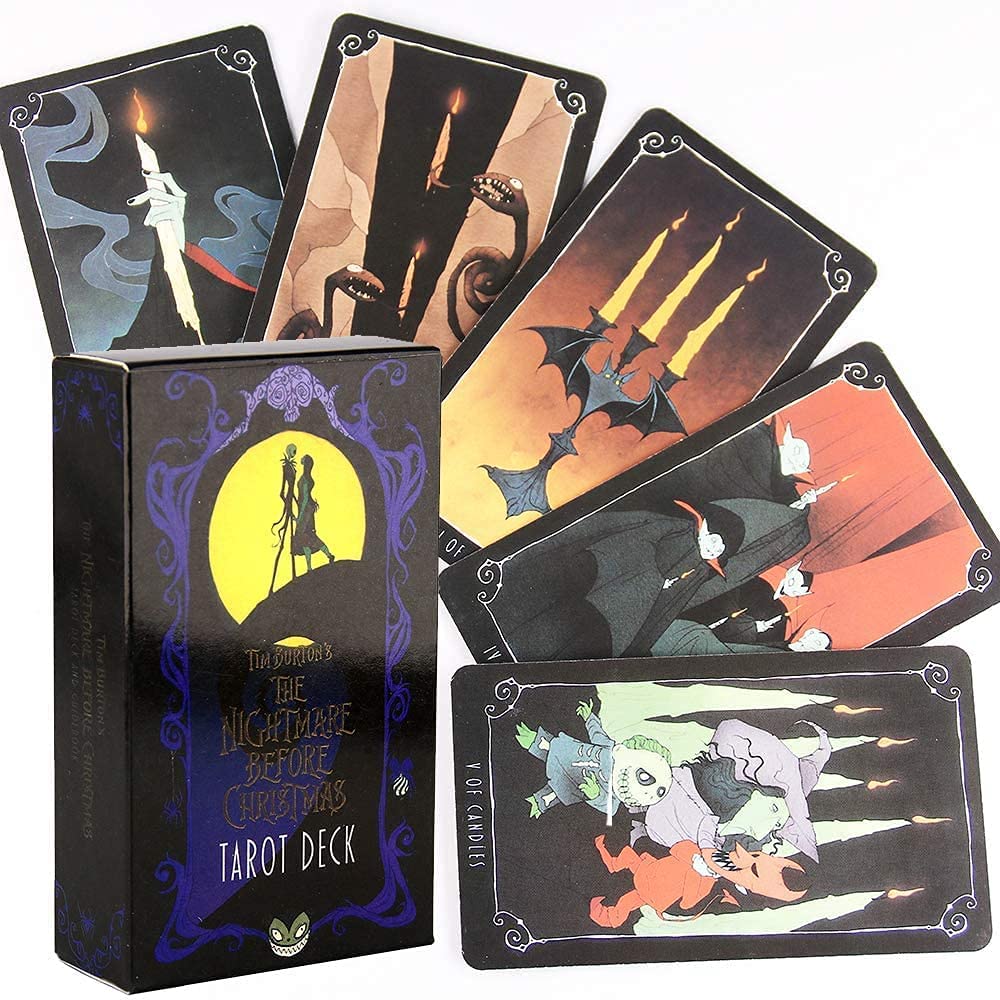 {Kèm quà tặng} Bộ bài tarot Nightmare Before Christmas Tarot