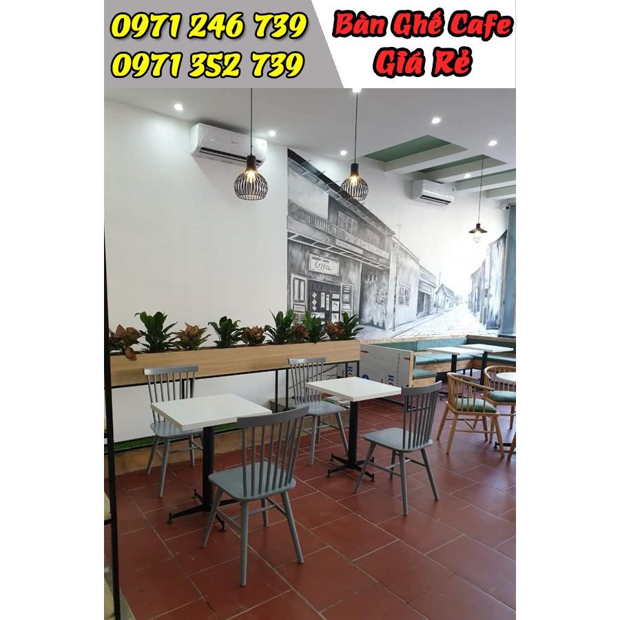 Bàn ghế gỗ cafe nhà hàng quán ăn