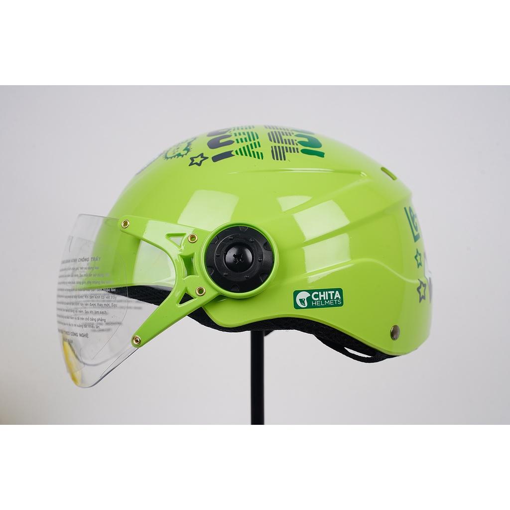 Mũ Bảo Hiểm Trẻ Em CHITA HELMETS CT25 Tem Mèo trượt ván