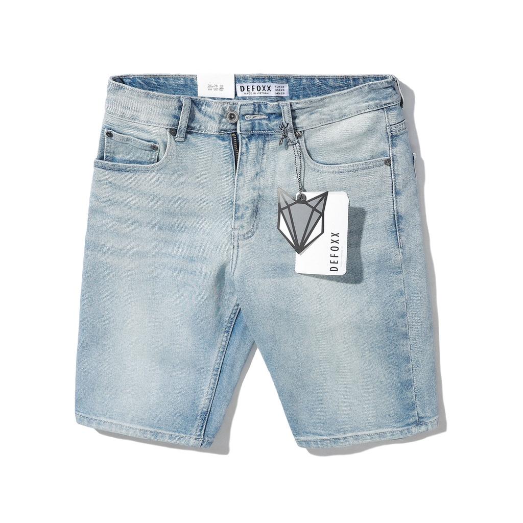 QUẦN SHORT JEAN nam trơn DF S23 chất liệu jean cao cấp co giãn bền màu SJDF | LASTORE MENSWEAR