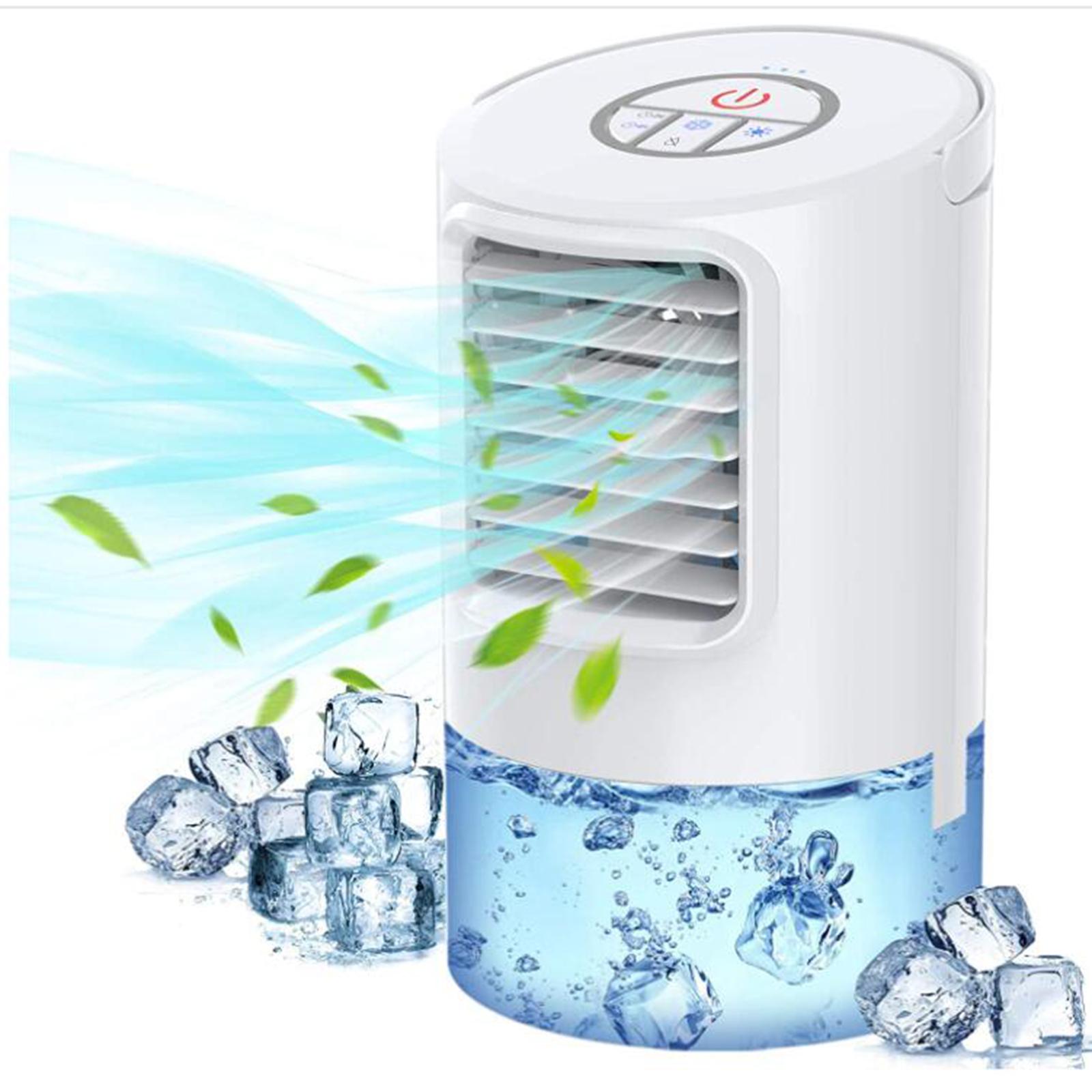 Mini Air Conditioner Fan Bedroom Air Cooler with Timer EU Plug