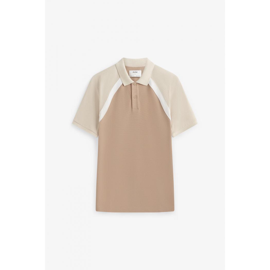 Áo Polo Nam Tay Bo Raglan Phối Màu Form Fitted - 10F21POL022R1 | LASTORE MENSWEAR