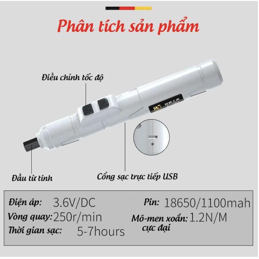 Tua Vít Sạc Điện Thông Minh 11in1