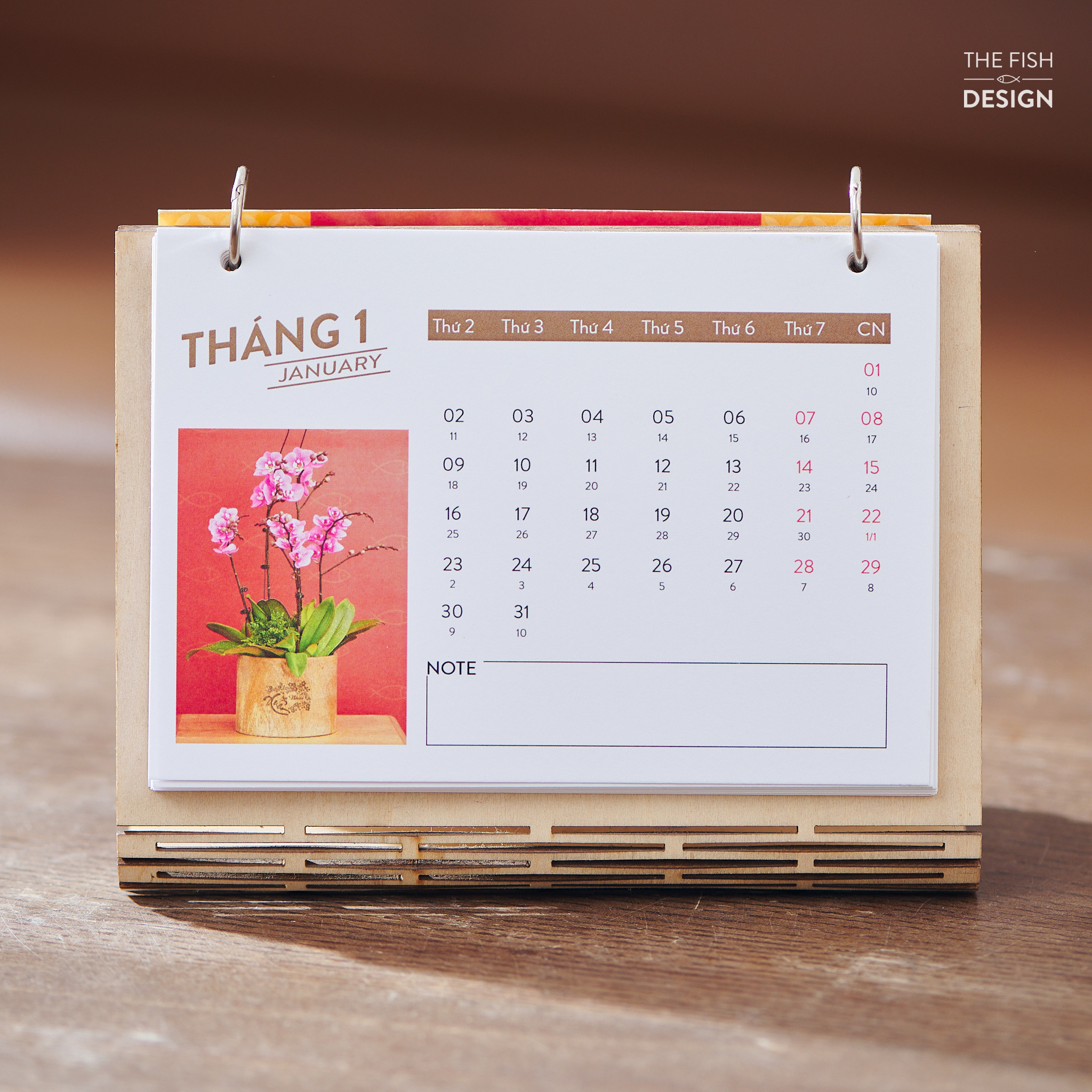 LỊCH ĐỂ BÀN 2023