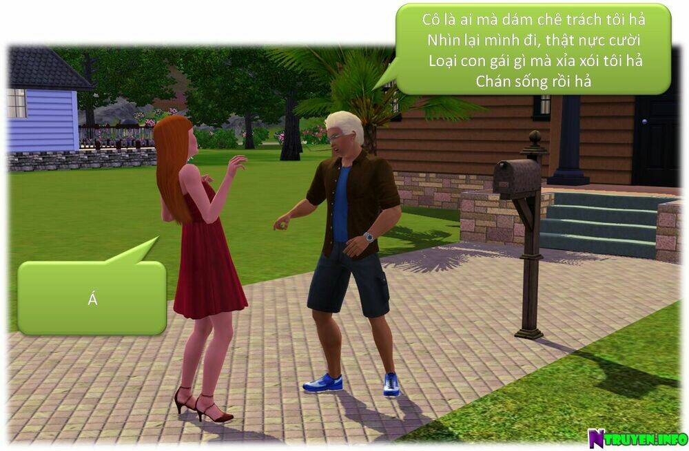 truyện sims - bí mật màu xanh chapter 1 41