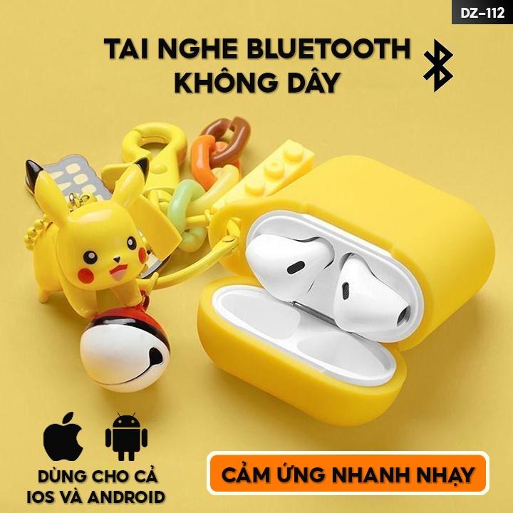 Tai Nghe Bluetooth Không Dây Tự Kết Nối Với Thiết Bị Cảm Ứng Thế Hệ Mới Hợp Dùng Với Tất Cả Các Dòng Điện Thoại DZ-112