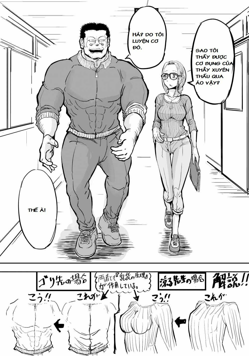 manga về giáo viên thể dục lẽ ra phải chết đầu phim kinh dị chapter 13 5